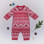 Winter 2025 Allover Print Christmas Pajamas Set Adult Kids Matching Clothes Soft Sleepwear Baby Dog Pjs Xmas Pyjamas Family Look
