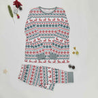 Christmas Family Pajamas Set Mom Daughter Dad Son Matching Outfits Cute All Over Print Homewear Boys Girls Pjs Xmas Look Pyjamas