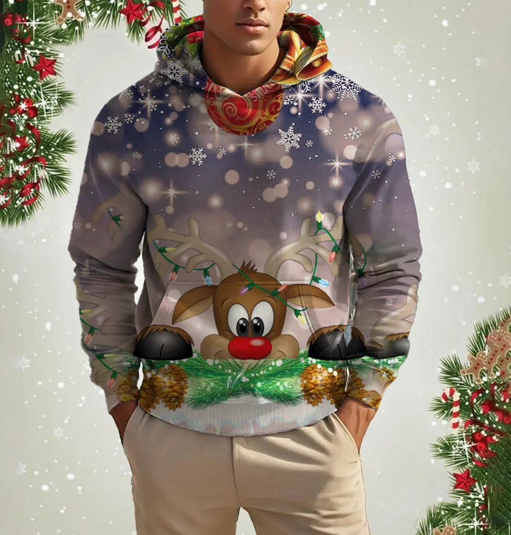 Sweat à Capuche Homme - Noël