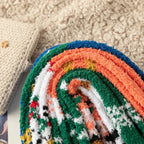 Christmas Red Thickened Coral Fleece Slippers Women's Home Socks Cozy Plush Autumn Winter Floor Socks Warmth And Style