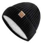 Women Brimless Cap Women Men Warm Lined Knit Ski Beanie Knitted Hats Are Suitable For Warm Daily Wear In Autumn Winter