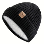 Women Brimless Cap Women Men Warm Lined Knit Ski Beanie Knitted Hats Are Suitable For Warm Daily Wear In Autumn Winter