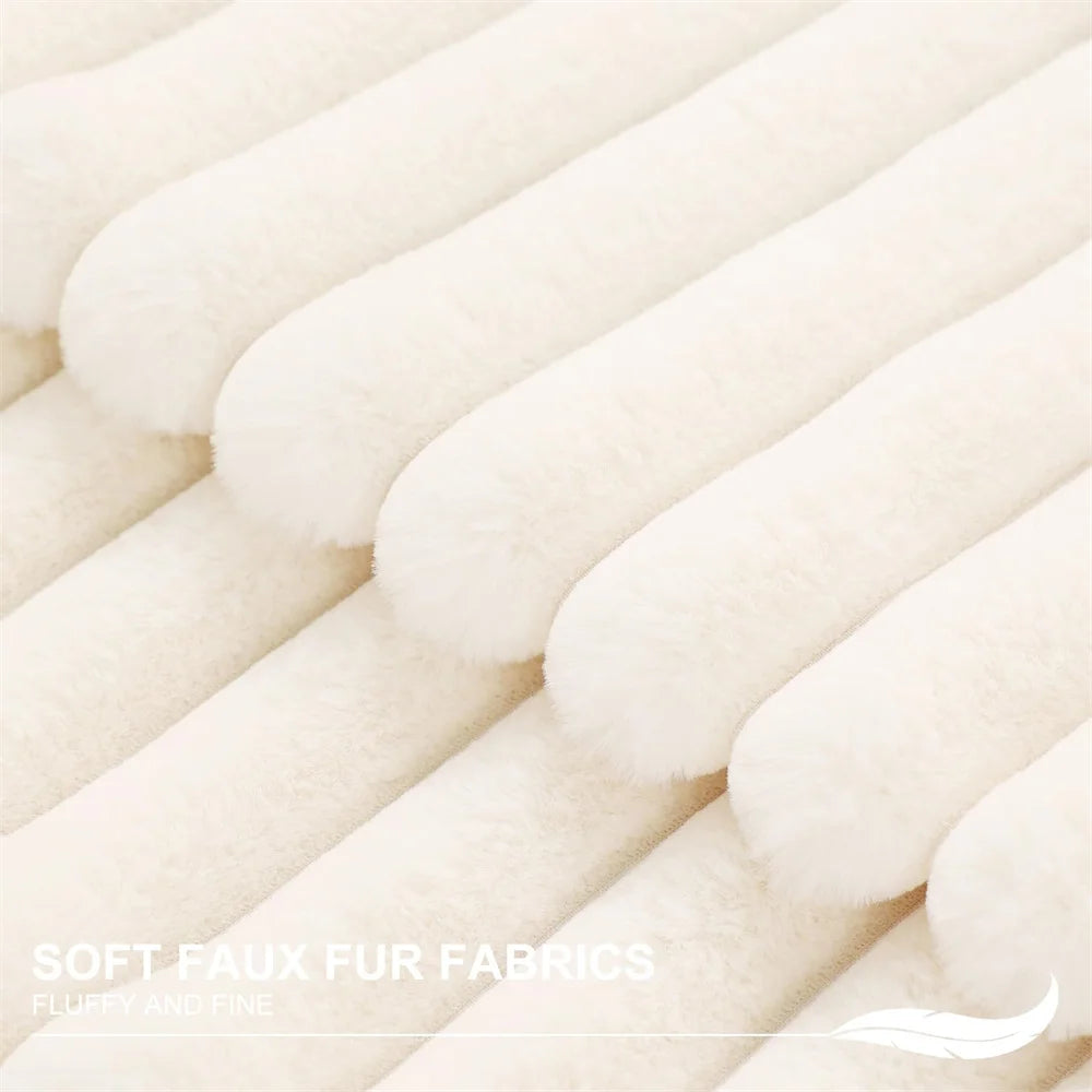 Housse de Coussin - Fluffy Rayé