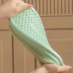 Winter Plush Couple Slippers for Men & Women Ultra Soft Memory Foam Cloud Comfort Non-Slip Thick Sole Indoor/Outdoor House Shoes