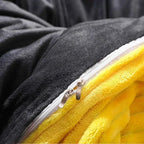 Winter Warm Velvet Duvet Cover Couple 2 People Double Quilt Cover 150/180/200/220 Bedding Twin Queen King Comforter Duvet Covers