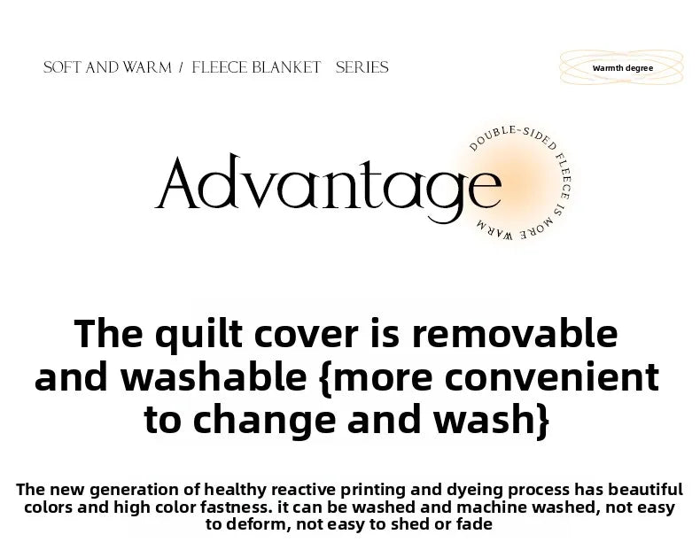 2025 New Class A Bubble Rabbit Fleece Quilt Cover  Thicken The Warm Duvet Cover in Autumn and Winter Skin-friendly Bedding