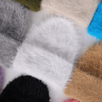 Candy Color Winter Hats Woman Cozy Knitted Beanie Women Keep Warm Soft Slouchy Baggy Cap Female Christmas Gift Fashion Casual