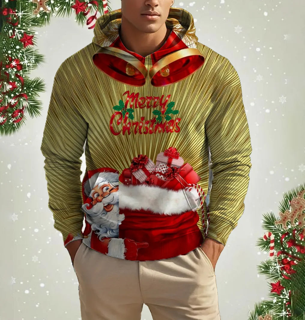 Sweat à Capuche Homme - Noël