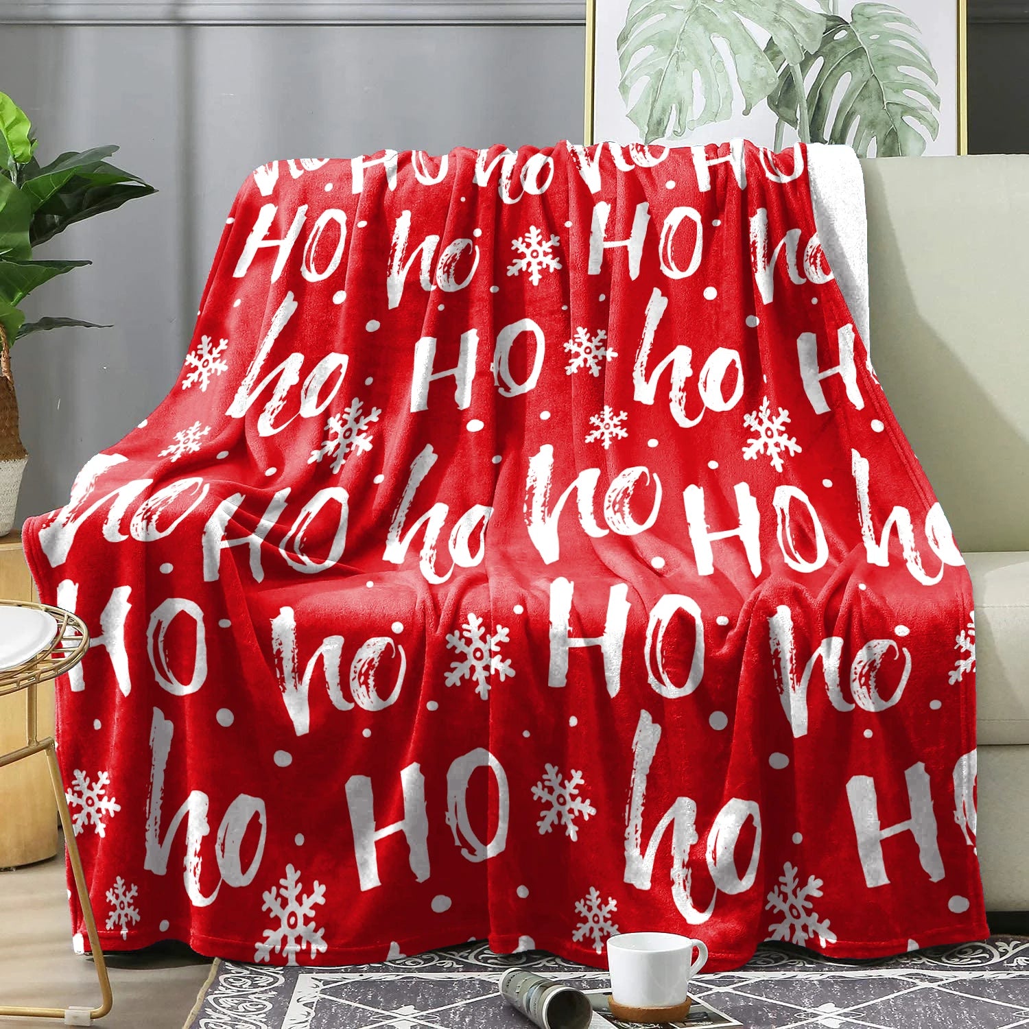 Plaid Noël - Polaire