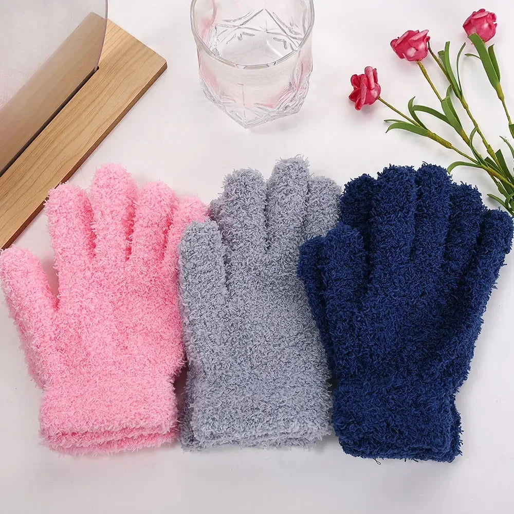 Gants D'hiver Chauds Doux - Velours