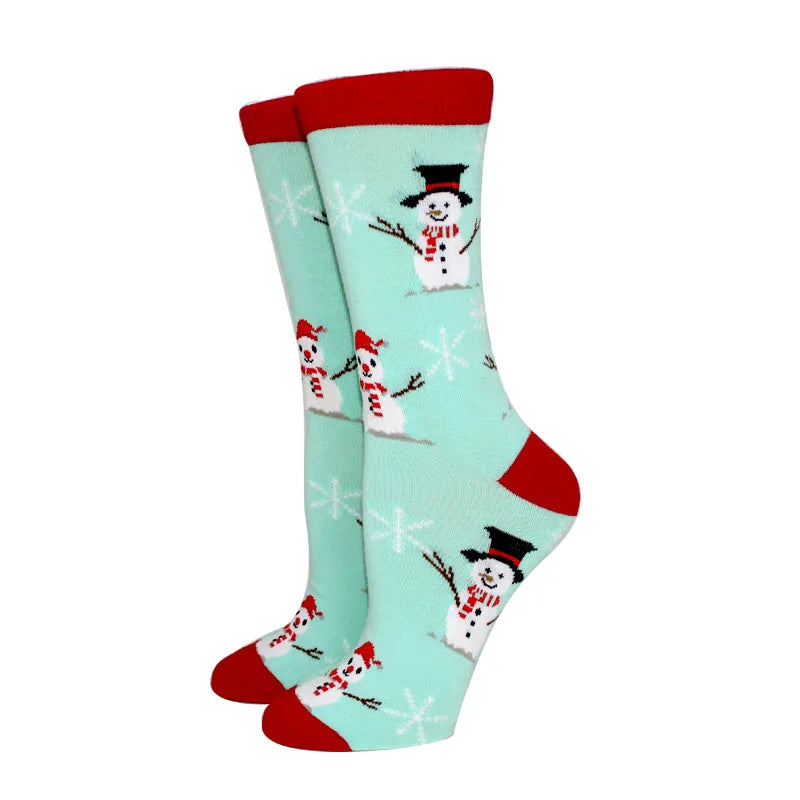 New Arrival Winter Women socks Cotton Long Christmas Socks Casual Men's Socks Santa Claus Christmas Gift Creative Socks 37-45